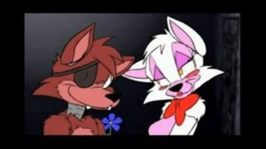 Фокси и Мангл (мой котик)