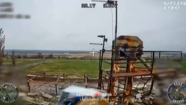 Уничтожение пункта управления БПЛА ВСУ в районе Новосергеевке