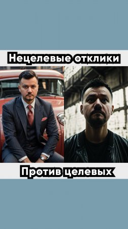 Что мы делаем с нецелевыми откликами)