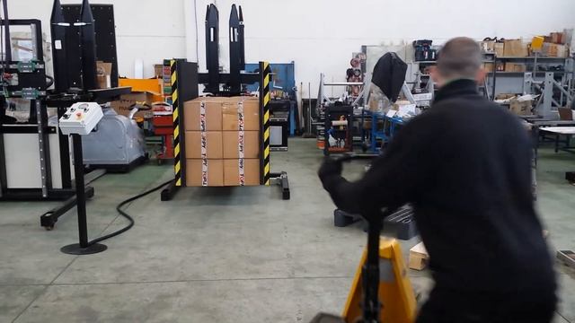 Pallet changer - TOPPY SIDE PRESS fixed (cartons)