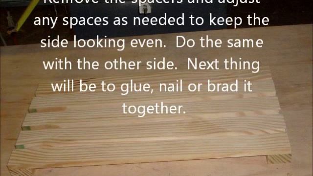 How to build a Wood Crate        Part 1