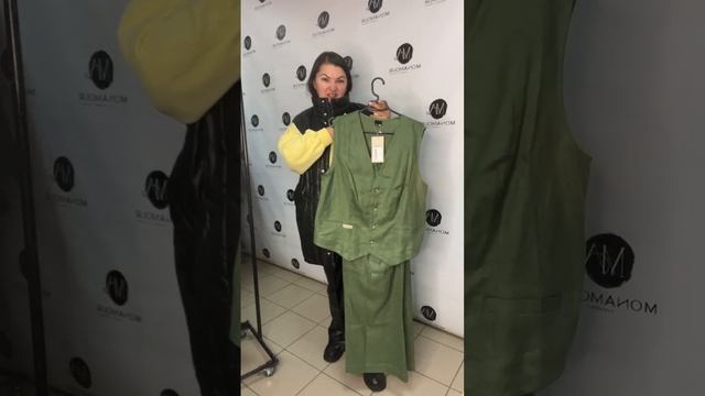 Самая красивая и модная женская одежда больших размеров от Монамур. 
Образы весна-лето 2025