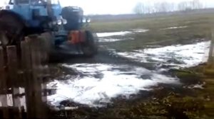 поездка за дровами на мтз 80 по трасе