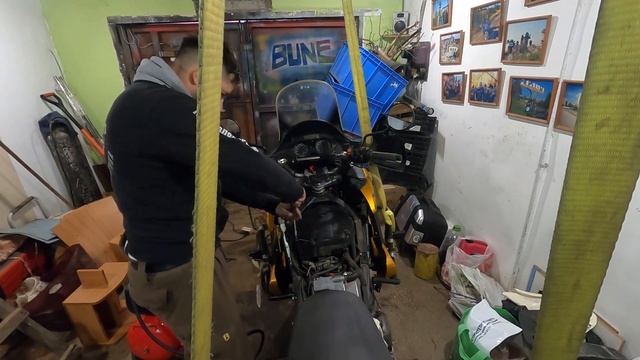 Подготовка мотоцикла Honda Varadero к сезону