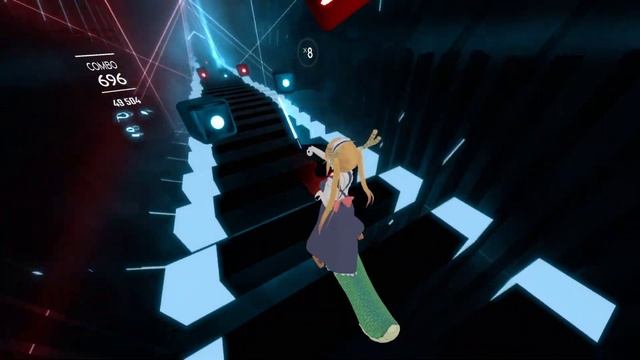 오큘러스 리프트S를 사고 처음으로 해본 비트세이버 смотреть онлайн