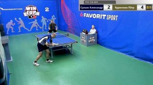 Сулым Александр 2-3 Курючкин Пётр Утренний турнир  10.11.2019  WIN CUP Зал 2 Прямой эфир
