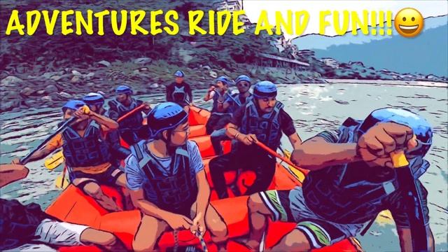 Adventures Day in Rishikesh!! 😀First time Rafting Experience scared 😳 & Enjoyed too….🤪 смотреть онлайн