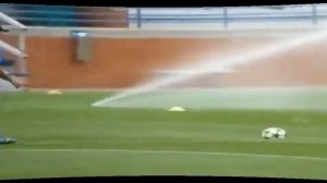 Amazing Zidane and Ancelotti on training. Финты Зидана и Анчелотти на тренировке