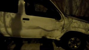 Уличный краш тест УАЗ патриот против Нисан террано