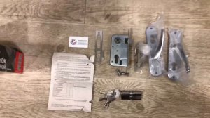 Замок врезной Зенит ЗВ7-60.1 (хром), 5 ключей, Зенит, Артикул: БП-00010466