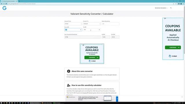 How To Convert CSGO And Valorant Sensitivity (Tech tip#16) смотреть онлайн