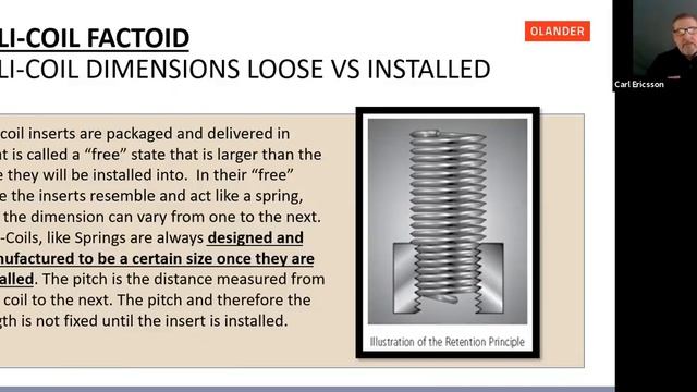 HeliCoil Installation Protocol - Oct'2020 Webinar Recording смотреть онлайн