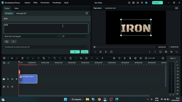 Filmora 12 | Como fazer Textos 3D criativos rápido e fácil смотреть онлайн