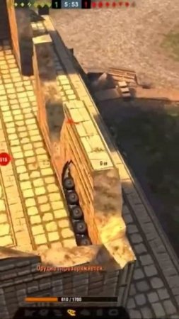 Зашёл боком в текстуры игры  | Wot Blitz #shorts #wotblitz #wot