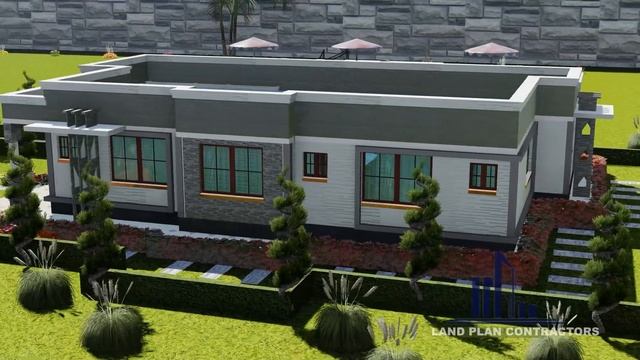 Beautiful 4 Bedroom House Designs With Floor Plan смотреть онлайн