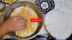 ВКУСНЫЙ ЗАВТРАК ИЗ ЛАВАША |mazzali nonushta tez va oson