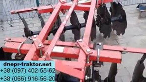 Борона 1BQX дисковая навесная двухсекционная ⁄Китай⁄ minitrak com ua