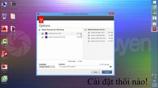 Hướng dẫn cài đặt Adobe Premiere Pro CS6 смотреть онлайн