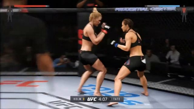 EA Sports UFC 2 Gameplay - BANTAMWEIGHT WOMEN'S CHANGELLE !!! смотреть онлайн
