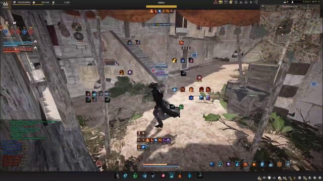 68. BDO Awakened Wizard @ Valencia Red Battlefield - Offensive human damage build Spray and Pray : смотреть онлайн