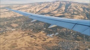 Посадка самолета в Аддис-Абебе