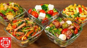 10 САЛАТОВ БЕЗ МАЙОНЕЗА на Пасхальный Стол. 🥗😍👍 Быстрые и Вкусные салаты