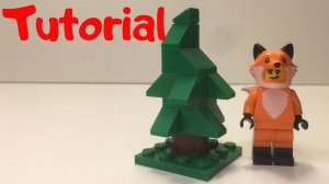 Как построить Лего Ёлку. Самоделка. Легко