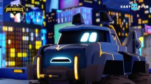 Батман в беда | Batwheels | Cartoonito | Анимация за деца