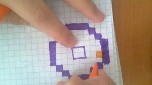 Пончик по клеточкам! 🍩