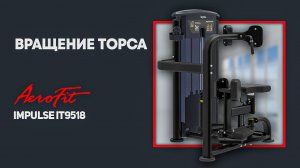 Вращение торса на тренажере Impulse IT9518