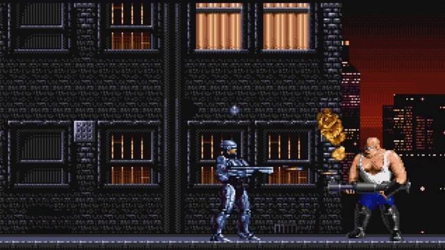 Robocop vs Terminator. 01. Босс Здоровяк