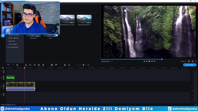 Yazı İçine Video Ekleyip Video Geçişi Yap 🔥🔥 | Movavi Dersleri смотреть онлайн