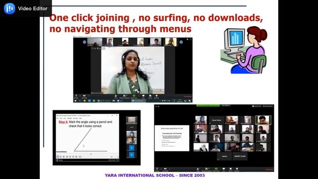 VIRTUAL CLASSES @ YIS using Smart Class Enabled Studio SCES смотреть онлайн