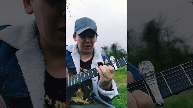БУНКЕР-Молодые Казаки(Авторская) #guitarcover #песниподгитару #рок #shorts #shortvideo