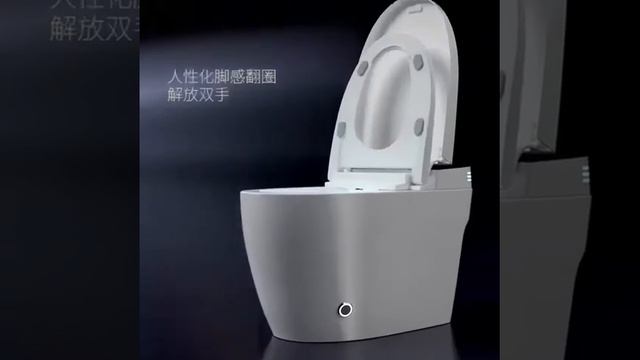 Умный унитаз-биде с дисплеем смотреть онлайн