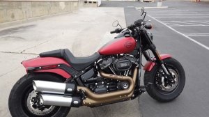 Harley Davidson Fat Bob 114 quick look and startup