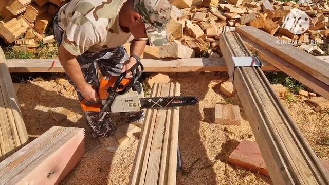 Особенности ручной рубки чаш на брусе. смотреть онлайн