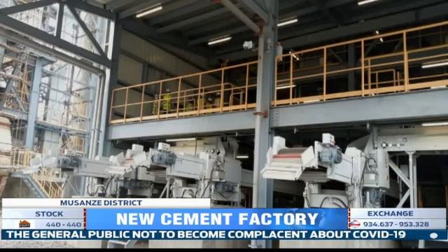 New cement factory nears completion in Musanze смотреть онлайн