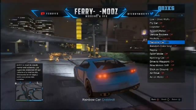 MOD MENU GNXJS DEX PS3 GTA5 1.27 смотреть онлайн