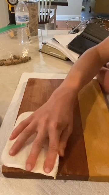 Wood wax cuttingboard woodworking shorts