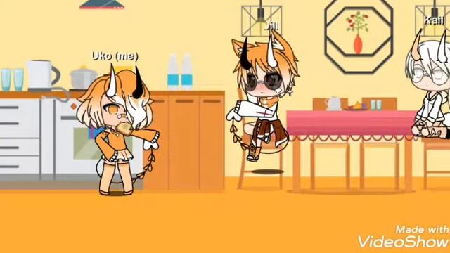 "24 ЧАСА В ОРАНЖЕВОМ ЦВЕТЕ"//Gacha Life//Гача Лайф//На русском//челенж