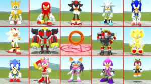 Я ИГРАЛ В ИГРУ DEATHMATCH СО ВСЕМИ МОНСТРАМИ СЕМЬИ СОНИКА И КОЛЬЦАМИ ТРАНСФОРМАЦИИ в Garry's Mod!