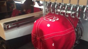 Brother PR1000e using Baby Lock Hat Hoop Driver