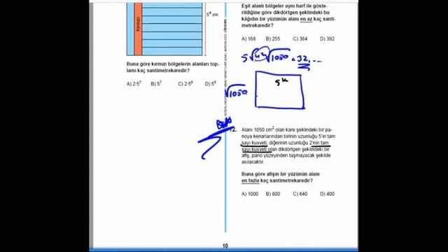 2020 LGS Matematik Sorularının Çözümleri / 20 Haziran 2020 ( MEB Matematik)