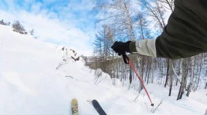 Фрирайд на ГЛЦ Абзаково