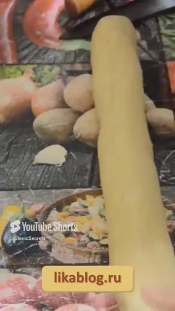Закусочный торт Наполеон с грибами 2 часть #ликавуле #рецепт  #рецептторта #shorts  #праздник