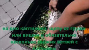 как закоптить карасей