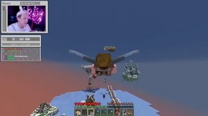 ДРАКОН КУШАЕТ СПАВН | ДУШЕНЬКА и МОДДИ выгуливают БОРЮ | МайнШилд 3 | Нарезки Душеньки