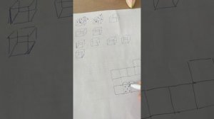 Игральный кубик прокатили по столу. На рисунке изображён след кубика. В каком месте грань с четы.mp4