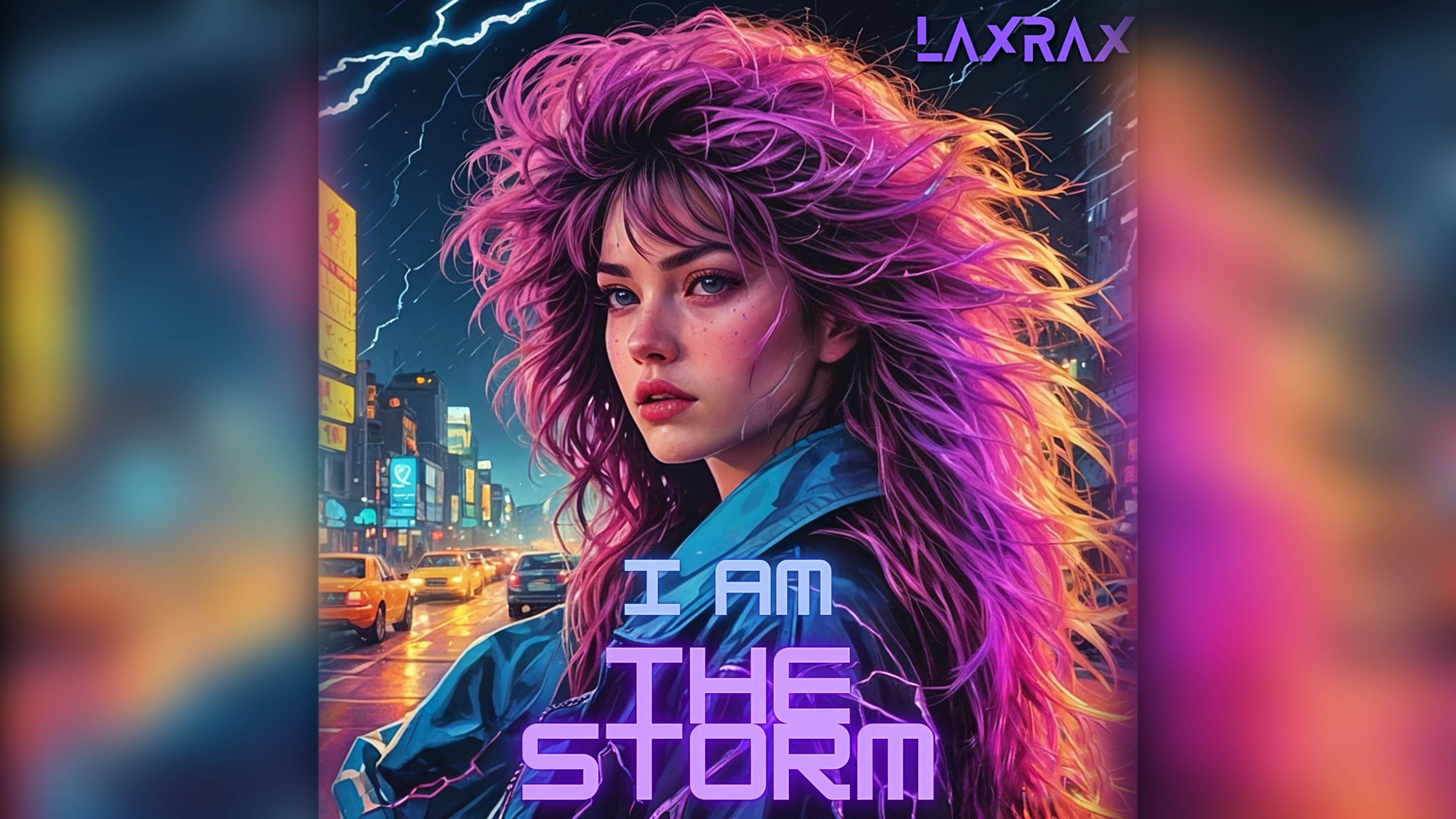 Laxrax - I Am The Storm (2024)  [SYNTHWAVE & RETROWAVE MIX]